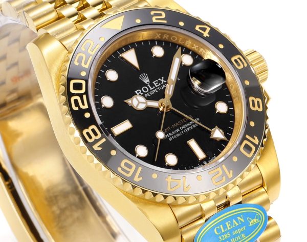 GMT-Masterll M126718GRNR-0001 Oyster, 40 mm, yellow gold