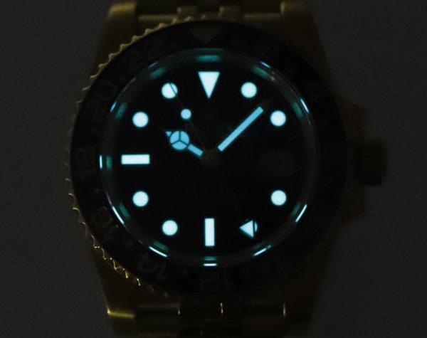 GMT-Masterll M126718GRNR-0001 Oyster, 40 mm, yellow gold