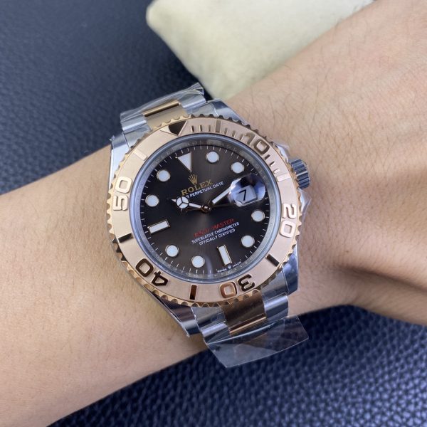 Rolex Yacht-Master M126621-0001, 40 mm, Steel and Rose Gold, Chocolate dial