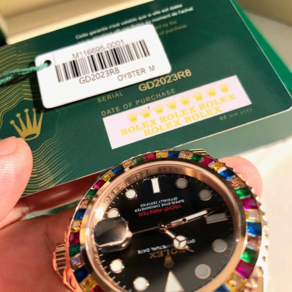 Rolex Yacht-Master 116695SATS, 40 mm, 18K rose gold