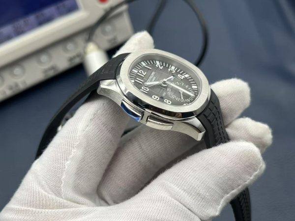 Patek Philippe AQUANAUT 5164A-001, Stainless Steel dual time zone, 40.8MM