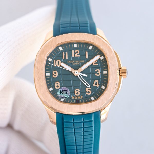 Patek Philippe AQUANAUT 5269R-001, 18K rose gold watch, composite strap