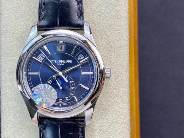 Patek Philippe Complications 5205G-013 Annual Calendar Moonphase18K White Gold Men’S Watch