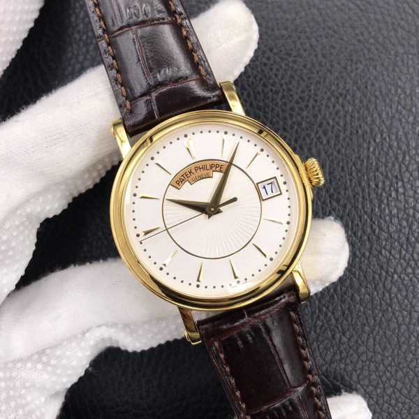 Patek Philippe Calatrava 5153J-001, 18K yellow gold, flip-up case back