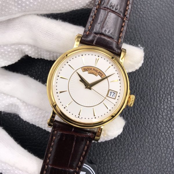 Patek Philippe Calatrava 5153J-001, 18K yellow gold, flip-up case back