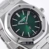 Audemars Piguet Royal Oak 15202PT.OO.1240PT.01 Stainless Steel Ultra-Thin, 39mm (Aurora Green)