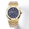 Audemars Piguet Royal Oak 15202BA.OO.1240BA.01 Stainless steel ultra-thin watch, 39 mm 18K yellow gold
