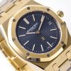 Audemars Piguet Royal Oak 15202BA.OO.1240BA.01 Stainless steel ultra-thin watch, 39 mm 18K yellow gold