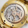 Audemars Piguet Royal Oak 15202BA.OO.1240BA.01 Stainless steel ultra-thin watch, 39 mm 18K yellow gold