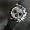Rolex Cosmograph Daytona Steel and black Dial Oysterflex Strap Mens Watch 116519LN-0027