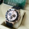 Rolex Cosmograph Daytona Pink and black Dial Oysterflex Strap Mens Everose Watch 116515LN-0018