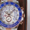 Rolex Yacht-Master II M116681-0002 Two Tone Steel Rose Gold White Dial Watch