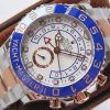 Rolex Yacht-Master II M116681-0002 Two Tone Steel Rose Gold White Dial Watch