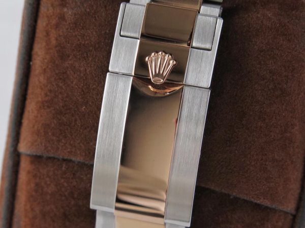 Rolex Yacht-Master II M116681-0002 Two Tone Steel Rose Gold White Dial Watch