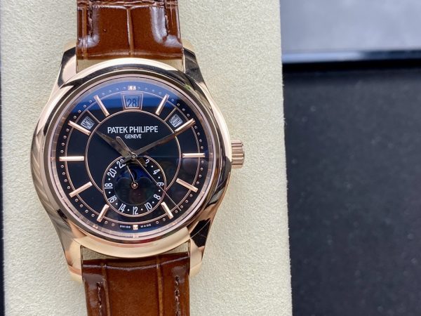 Patek Philippe Complications 5205R-010 Annual Calendar Moon Phase 18K Rose Gold