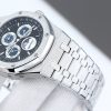 Audemars Piguet Royal Oak 26574BC.GG.1224BC.01 Automatic Chronograph Frosted White Gold Black Dial
